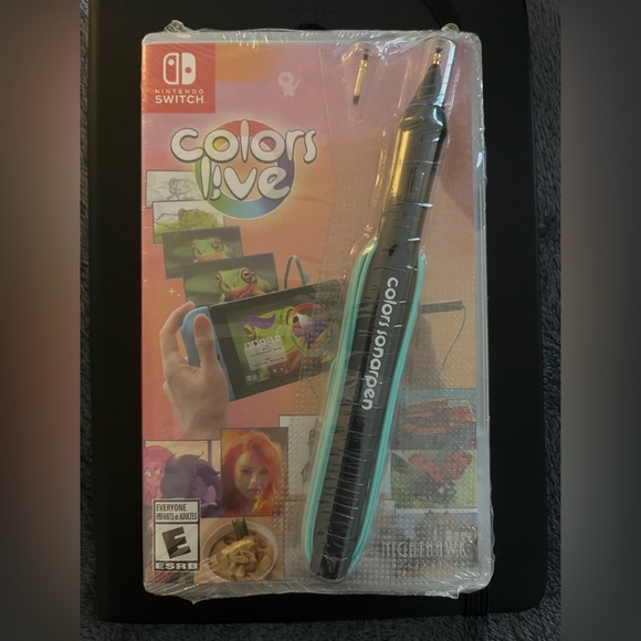 NWOT Colors Live (L!ve) Nintendo Switch Game & Sonarpen - Picture 2 of 11